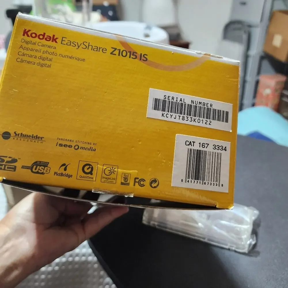 KODAK EUC EASY SHARE Z1015 IS DIGITAL CAMERA 10MP